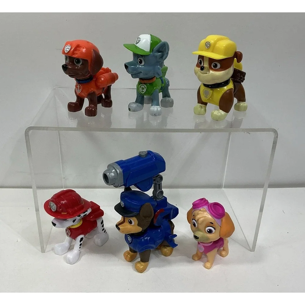 Paw Patrol Spin‎ Master 6 Piece Set 2in Toy Figures